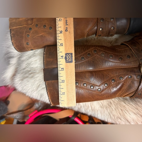 Lotus leather cowboy boots - Picture 11 of 15